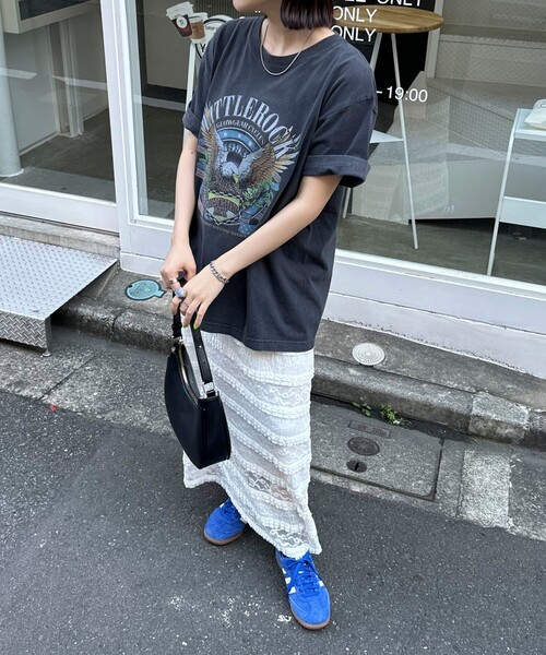 GOOD ROCK SPEED(グッドロックスピード)の「【GOOD ROCK SPEED/グッドロックスピード】ロックTシャツ(Tシャツ/カットソー・レディース・グレー系その他/グレー系その他2・FREE)」の5枚目の写真