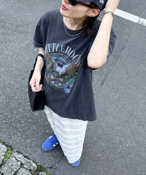 GOOD ROCK SPEED(グッドロックスピード)の「【GOOD ROCK SPEED/グッドロックスピード】ロックTシャツ(Tシャツ/カットソー・レディース・グレー系その他/グレー系その他2・FREE)」の6枚目の写真