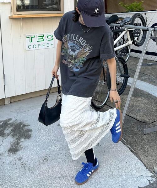 GOOD ROCK SPEED(グッドロックスピード)の「【GOOD ROCK SPEED/グッドロックスピード】ロックTシャツ(Tシャツ/カットソー・レディース・グレー系その他/グレー系その他2・FREE)」の7枚目の写真