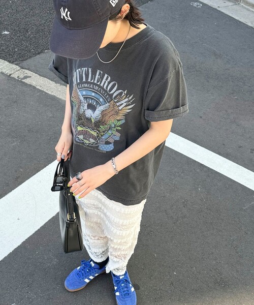 GOOD ROCK SPEED(グッドロックスピード)の「【GOOD ROCK SPEED/グッドロックスピード】ロックTシャツ(Tシャツ/カットソー・レディース・グレー系その他/グレー系その他2・FREE)」の12枚目の写真