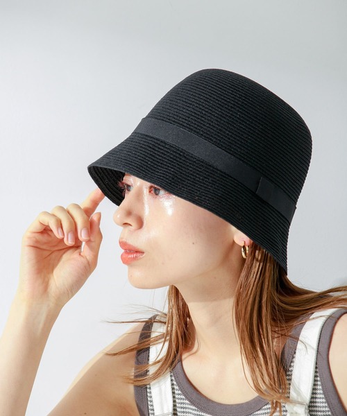 URBAN RESEARCH Sonny Label（アーバンリサーチサニーレーベル）の「ウォッシャブルザツザイハット（ハット・レディース・キャメル/ナチュラル/ブラック・ONE）」の6枚目の写真