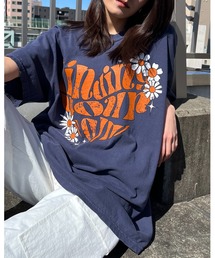 ハート ピグメントTシャツ