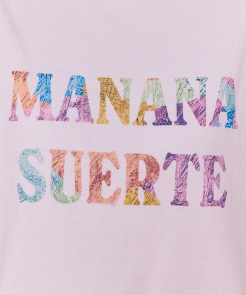manana suerte(マニャーナスエルテ)の「オリジナルプリントTシャツ(Tシャツ/カットソー・レディース・ピンク/マルチ・FREE)」の20枚目の写真
