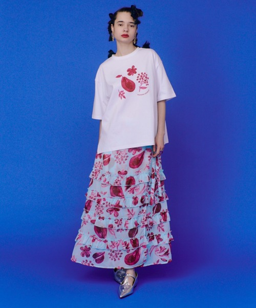 manana suerte(マニャーナスエルテ)の「オリジナルプリントTシャツ(Tシャツ/カットソー・レディース・ピンク/マルチ・FREE)」の10枚目の写真