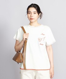 Nikben | 【別注】＜Nikben＞エンブロイダリー Tシャツ(Tシャツ/カットソー)
