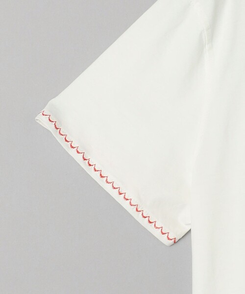 Nikben（ニックベン）の「【別注】＜Nikben＞エンブロイダリー Tシャツ（Tシャツ/カットソー・レディース・オフホワイト/イエロー・FREE）」の13枚目の写真