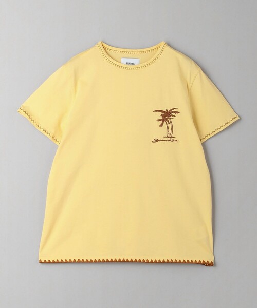 Nikben（ニックベン）の「【別注】＜Nikben＞エンブロイダリー Tシャツ（Tシャツ/カットソー・レディース・オフホワイト/イエロー・FREE）」の17枚目の写真
