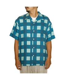 CALEE（キャリー）の「RAYON CHECK OPEN COLLAR SH（シャツ/ブラウス）」