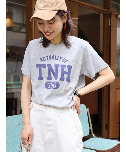 AMERICAN HOLIC(アメリカンホリック)の「TNHカットTEE②(Tシャツ/カットソー・レディース・杢グレー・M/L)」の11枚目の写真