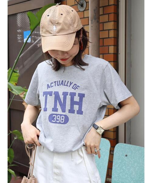 AMERICAN HOLIC(アメリカンホリック)の「TNHカットTEE②(Tシャツ/カットソー・レディース・杢グレー・M/L)」の12枚目の写真