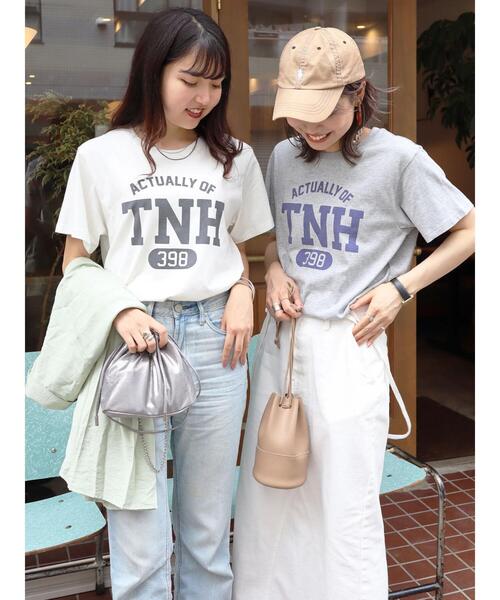 AMERICAN HOLIC(アメリカンホリック)の「TNHカットTEE②(Tシャツ/カットソー・レディース・杢グレー・M/L)」の16枚目の写真
