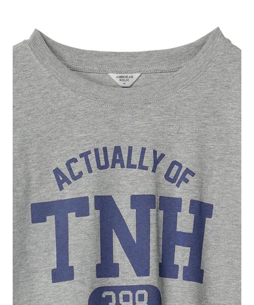 AMERICAN HOLIC(アメリカンホリック)の「TNHカットTEE②(Tシャツ/カットソー・レディース・杢グレー・M/L)」の22枚目の写真