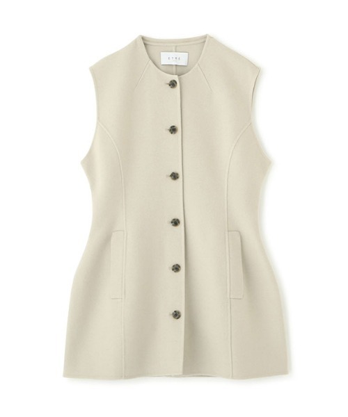 ETRE TOKYO（エトレトウキョウ）の「2ピースリバージャケット（その他アウター・レディース・ネイビー/ベージュ・S/M）」の18枚目の写真