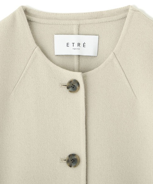 ETRE TOKYO（エトレトウキョウ）の「2ピースリバージャケット（その他アウター・レディース・ネイビー/ベージュ・S/M）」の19枚目の写真