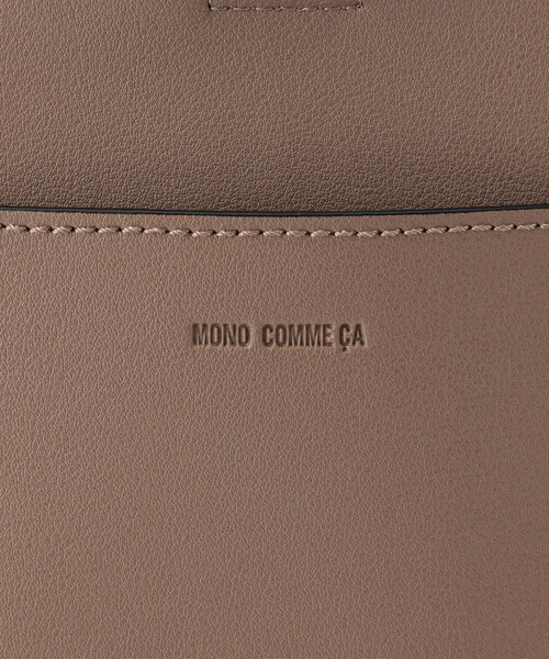 MONO　COMME CA（モノコムサ）の「コンパクト スクエアショルダー（ショルダーバッグ・レディース・ブラック/ベージュ/モカ/テラコッタ・FREE）」の10枚目の写真