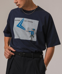 EDIFICE | SAVIGNAC (サビニャック) 別注 Citroen プリント Tシャツ(Tシャツ/カットソー)