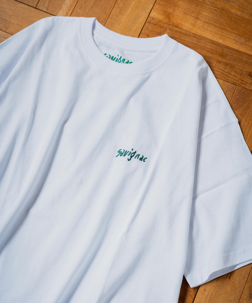 EDIFICE(エディフィス)の「SAVIGNAC (サビニャック) 別注 Citroen プリント Tシャツ(Tシャツ/カットソー・メンズ・ブラック×ブラック/ホワイト×ホワイト/モスグリーン/White/ネイビー・MEDIUM/LARGE/X-LARGE)」の11枚目の写真