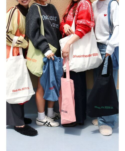 Ungrid（アングリッド）の「【WEB限定】ビッグロゴトートバッグ（トートバッグ・レディース・イエロー/ブラック/グリーン/レッド/ブルー/オフホワイト・FREE）」の20枚目の写真