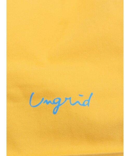Ungrid（アングリッド）の「【WEB限定】ビッグロゴトートバッグ（トートバッグ・レディース・イエロー/ブラック/グリーン/レッド/ブルー/オフホワイト・FREE）」の13枚目の写真