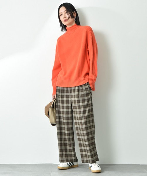 INTERPLANET(インタープラネット)の「ストレッチゆるテーパードパンツ(その他パンツ・レディース・ブルー/チャコールグレー/ブラック/ボルドー・FREE)」の14枚目の写真