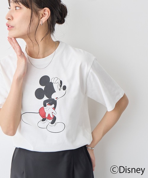 DISNEY MICKEY MOUSE / Tシャツ（タイプB）【サスティナブル】（T 