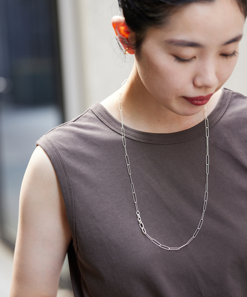 イエナ ネックレス MARIHA/マリハ 別注 COIN*45 ロングレクタングル ネックレス