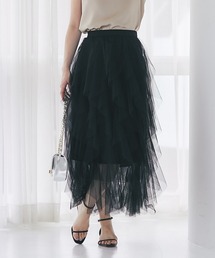 La boutique BonBon | ラッフルチュールスカート(スカート)