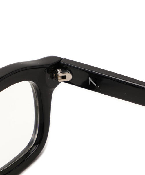 N.（N. Natural Beauty Basic）（エヌエヌナチュラルビューティーベーシック）の「◆太フレームメガネ（メガネ・レディース・ブラウン/ブラック・ﾌﾘ-）」の13枚目の写真