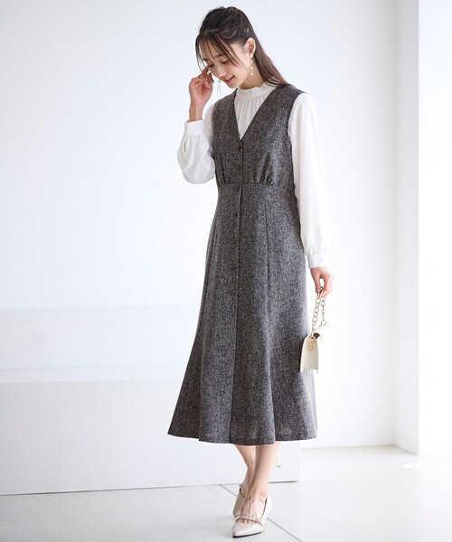 ブラウス シャツ 「洗える」フリルネックスタンド ブラウス レディース any SiS｜【洗える】フリルネックスタンド ブラウス | Rakuten