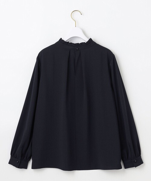 【洗える】フリルネックスタンド ブラウス（シャツ/ブラウス）｜any SiS（エニィスィス）