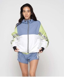 JUMP HIGH METALLIC J/ロキシー撥水加工フィットネススポーツナイロンジャケット