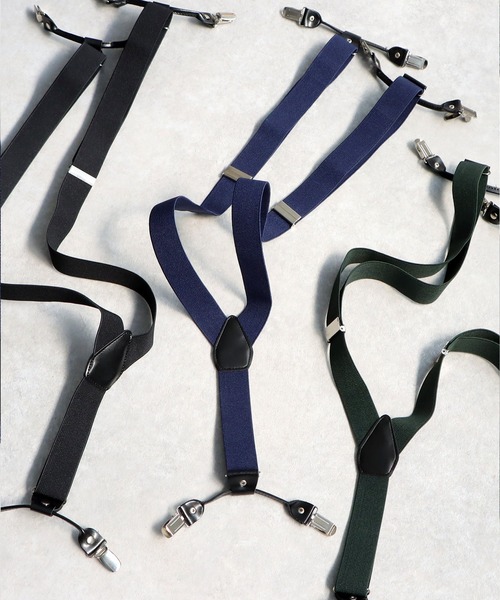 antiqua(アンティカ)の「異素材サスペンダー(サスペンダー・レディース・ネイビー/グリーン/ブラック・FREE)」の20枚目の写真