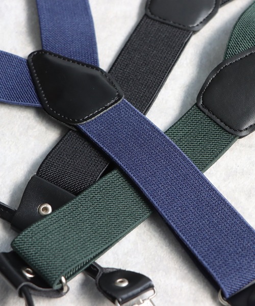 kaval サスペンダー antiqua サスペンダー レザーサスペンダー レディース メンズ