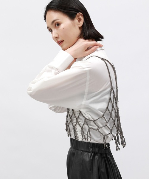 LAKOLE(ラコレ)の「フラシビーズビスチェ / 145322(ベスト・レディース・ブラック/その他1・FREE)」の22枚目の写真