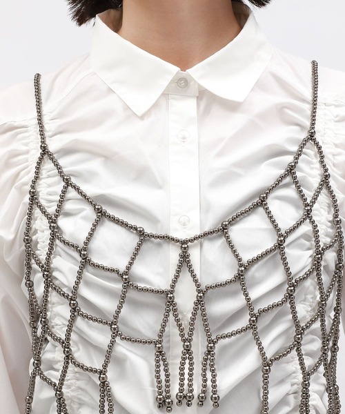 LAKOLE(ラコレ)の「フラシビーズビスチェ / 145322(ベスト・レディース・ブラック/その他1・FREE)」の17枚目の写真