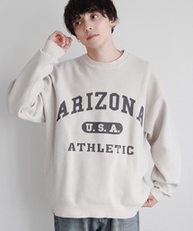 RAGEBLUE | Jacquard logo crew neck lettered sweater/ジャガード/ロゴクルーネックレターニット(ニット/セーター)