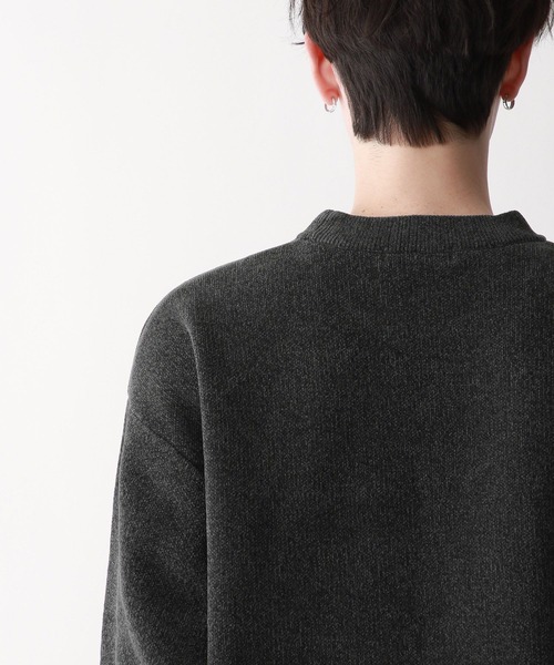 RAGEBLUE（レイジブルー）の「Jacquard logo crew neck lettered sweater/モール/ジャガード/レターニット（ニット/セーター・メンズ・ホワイト/ブラウン/ネイビー/ダークグレー/グリーン/その他4/ワインレッド/グリーン系その他/ブルー系その他/ホワイト系その他/レッド系その他・MEDIUM/LARGE/SMALL）」の17枚目の写真