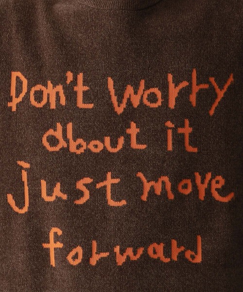 RAGEBLUE（レイジブルー）の「Jacquard logo crew neck lettered sweater/モール/ジャガード/レターニット（ニット/セーター・メンズ・ホワイト/ブラウン/ネイビー/ダークグレー/グリーン/その他4/ワインレッド/グリーン系その他/ブルー系その他/ホワイト系その他/レッド系その他・MEDIUM/LARGE/SMALL）」の12枚目の写真