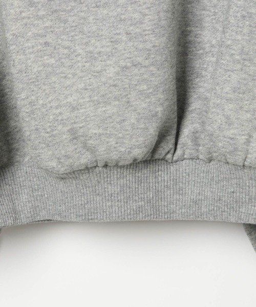 Heather（ヘザー）の「フリルスリーブ裏毛スウェット　152995（スウェット・レディース・グレー/チャコールグレー/オートミール・FREE）」の8枚目の写真