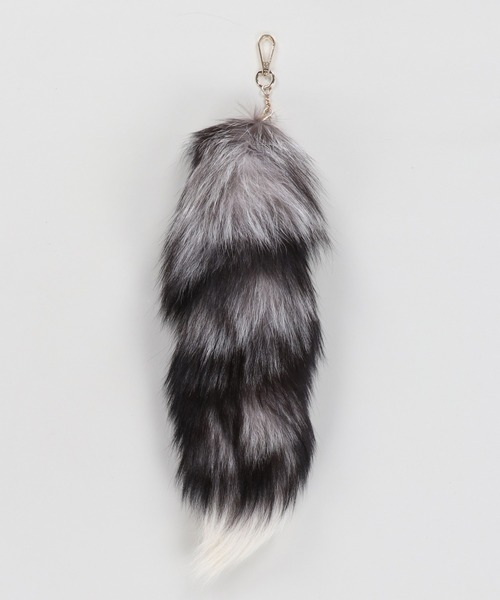 確認用 オーダー しっぽ SPINNS キーホルダー 20cm しっぽチャーム ファーキーホルダー