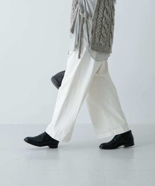 かぐれ（カグレ）の「コットン2タックワイドパンツ（その他パンツ・レディース・オフホワイト・FREE）」の2枚目の写真