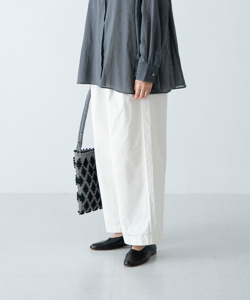 かぐれ（カグレ）の「コットン2タックワイドパンツ（その他パンツ