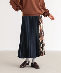 『切り替えプリーツスカート』