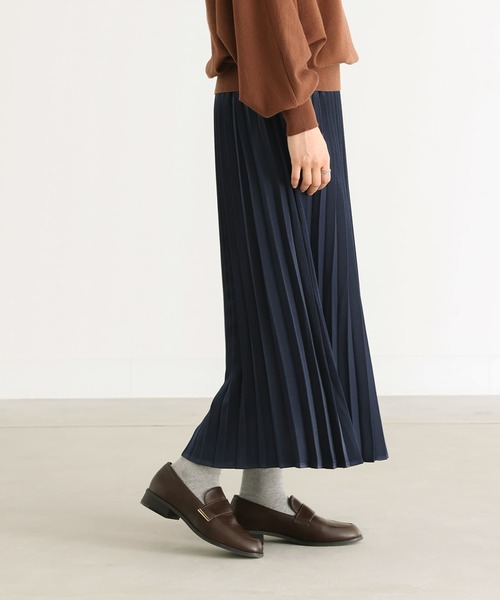 n'OrLABEL（ノアールレーベル）の「『切り替えプリーツスカート』（スカート・レディース・ブラック/カーキ/ネイビー・FREE）」の19枚目の写真