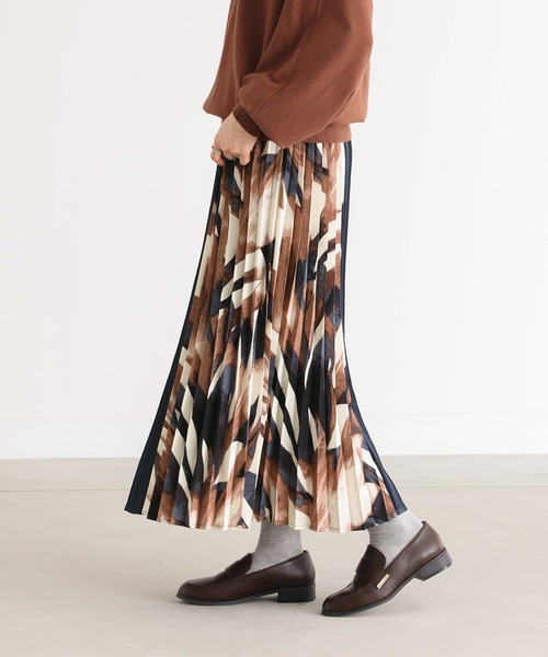 n'OrLABEL（ノアールレーベル）の「『切り替えプリーツスカート』（スカート・レディース・ブラック/カーキ/ネイビー・FREE）」の20枚目の写真