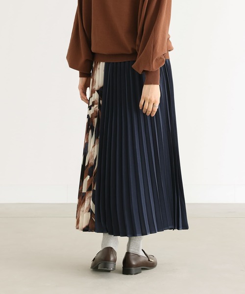n'OrLABEL（ノアールレーベル）の「『切り替えプリーツスカート』（スカート・レディース・ブラック/カーキ/ネイビー・FREE）」の21枚目の写真