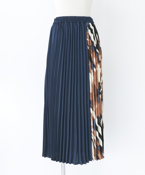n'OrLABEL（ノアールレーベル）の「『切り替えプリーツスカート』（スカート・レディース・ブラック/カーキ/ネイビー・FREE）」の12枚目の写真