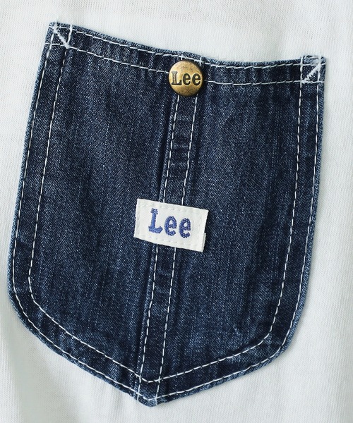 Lee（リー）の「Lee/リー デニムポケット 長袖Tシャツ（Tシャツ/カットソー・メンズ・ホワイト/ブラック/ネイビー/マスタード/ホワイト系その他・SMALL/MEDIUM/LARGE/X-LARGE）」の14枚目の写真