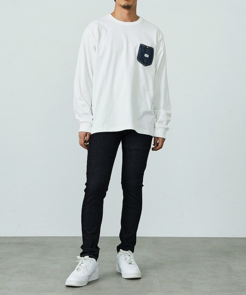デニムポケット・即日発送 ★DIESEL★ メンズ 長袖 Tシャツ die-m-t-e8-918.jpg