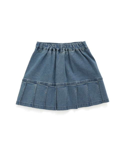 JENNI love（ジェニィラブ）の「【ストレッチ・ウエスト調整可】レースアップすそブリーツ切替スカパン（その他パンツ・キッズ・ネイビー/ブルー/チャコールグレー/ブラック・130cm/140cm/150cm/160cm）」の17枚目の写真